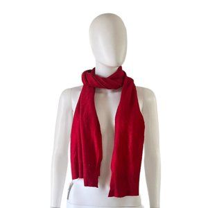 Vivi Designs Poncho and Scarf Red New with Tags